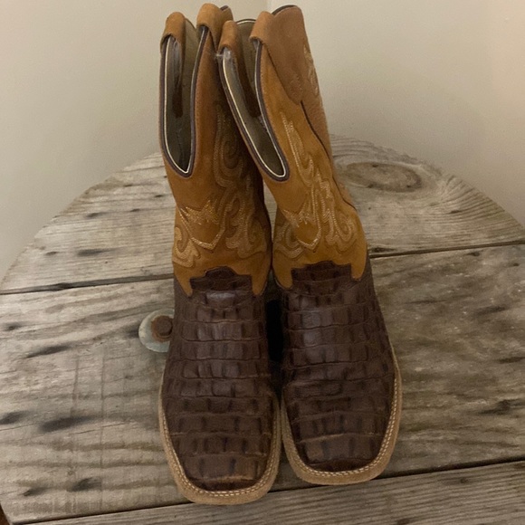 Youth Old West boots Size 7 D Style # BSY1830 - Picture 1 of 7